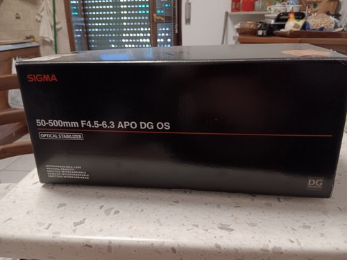 Sigma 500mm 6 - sigma, 50-500mm