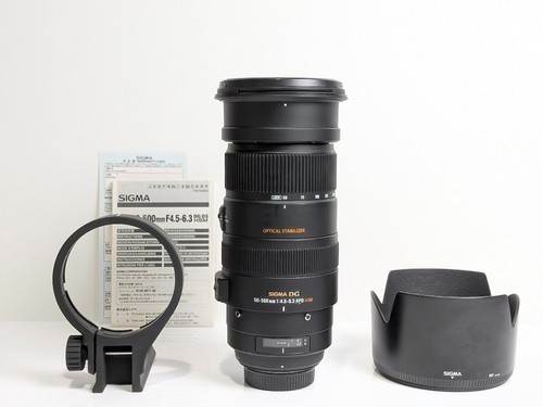 Sigma 500mm 6 - 50-500mm, f4.5-6.3