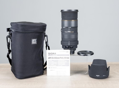 Sigma 500 6 - apo, dg